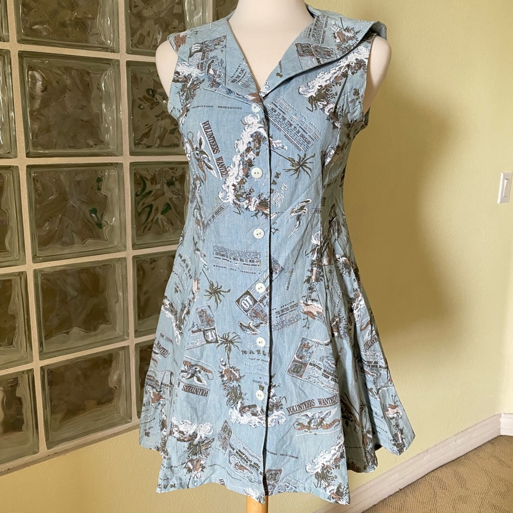 NWOT Blue dress